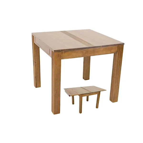 Table repas extensible hévéa 85/149cm GALA