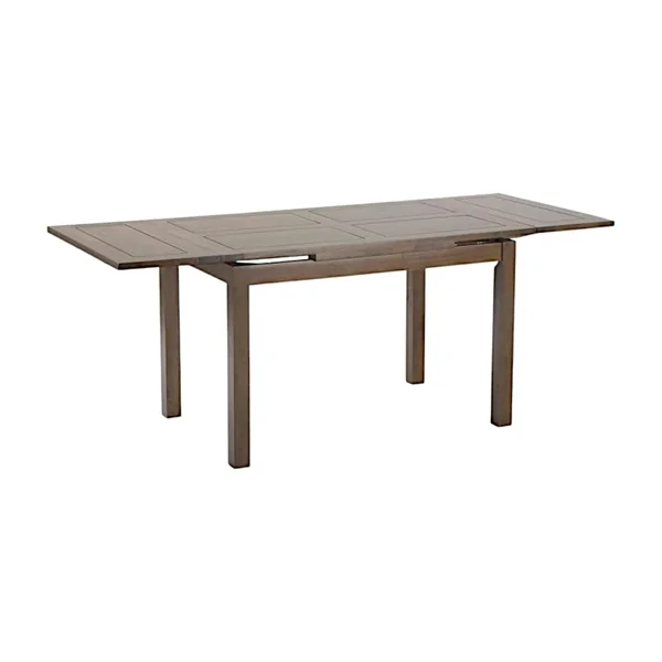 Table repas italienne hévéa 125-195cm Tradition
