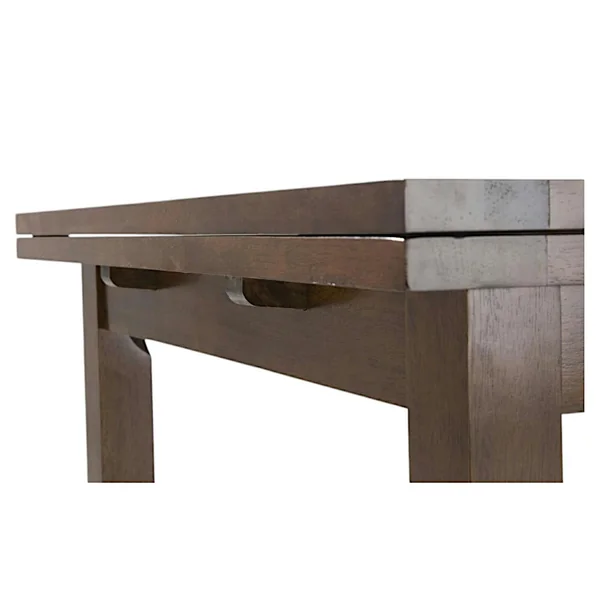 Table repas italienne hévéa 125-195cm Tradition