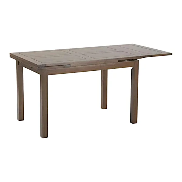 Table repas italienne hévéa 125-195cm Tradition