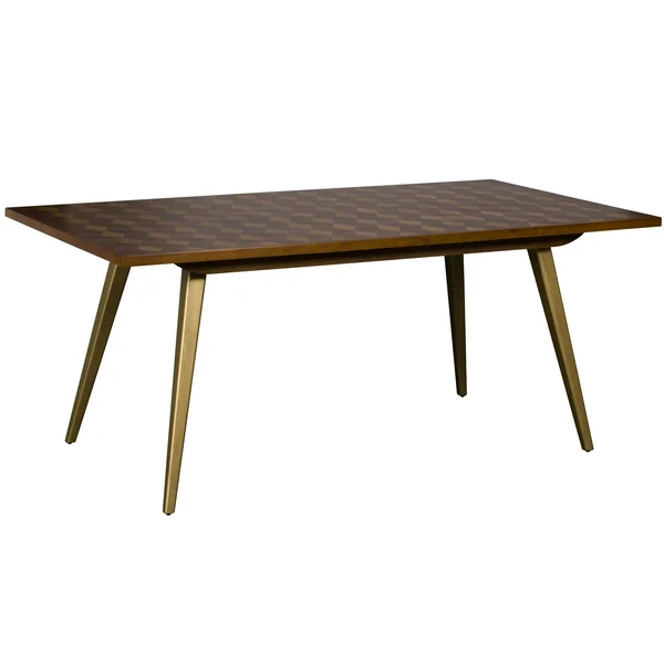 Table à manger bois et marqueterie 180 cm SYRACUSE