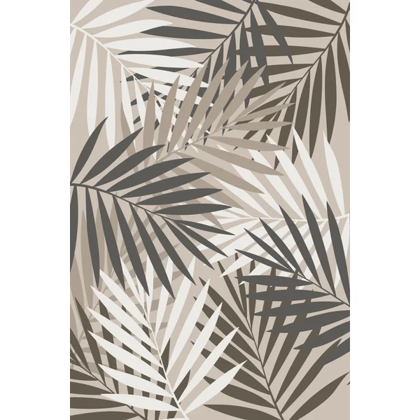 TAPIS 100X150CM KAYANA TAUPE