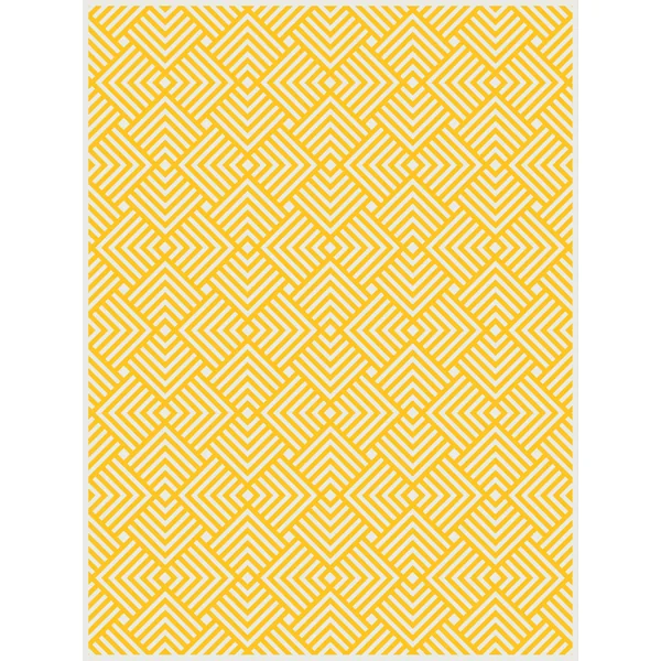 TAPIS 150X200CM AMAEL JAUNE
