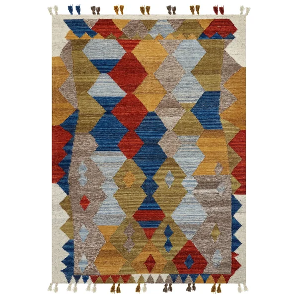 Tapis ARZAKAN Multicolore 160 x 230 cm Laine Kilim