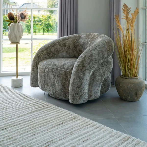 Tapis blanc ivoire en laine tuftée main 160x230 cm FEZ