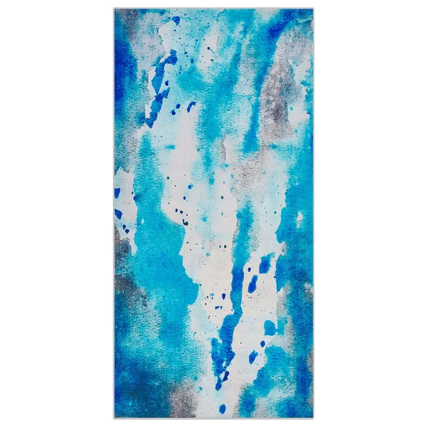 Tapis BOZAT Bleu 80 x 150 cm