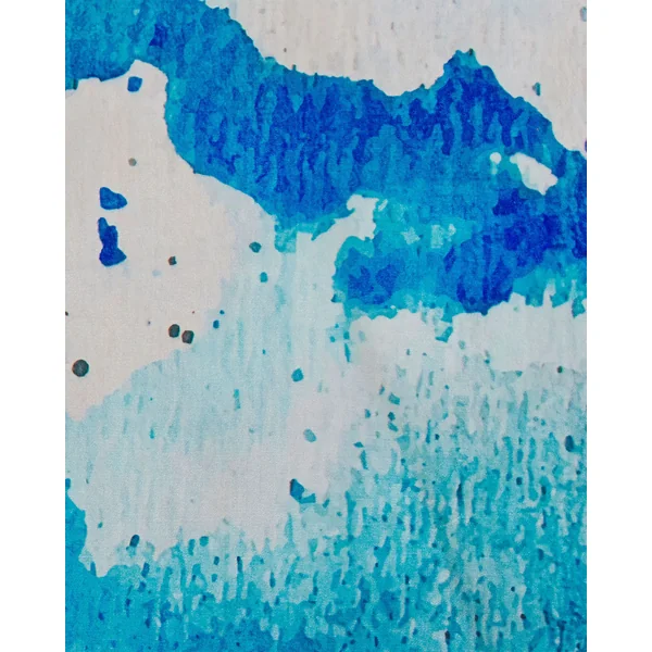 Tapis BOZAT Bleu 80 x 150 cm