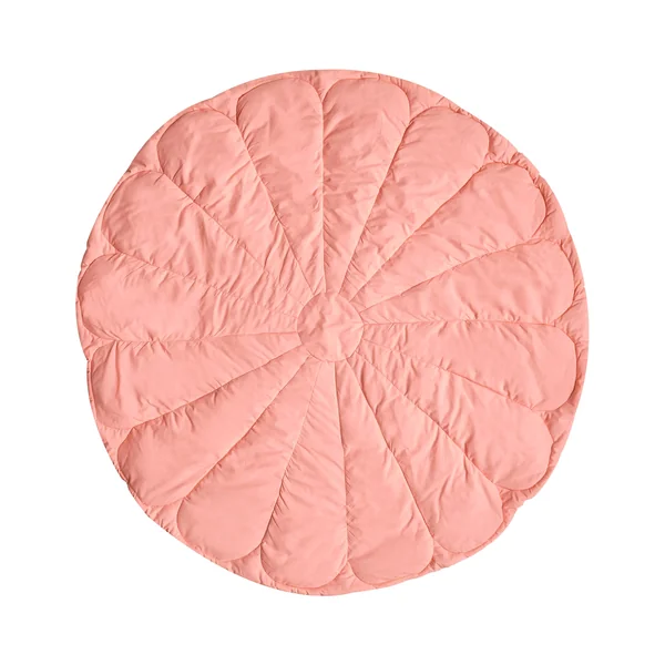 Tapis de jeu pour enfant ELIZJUM 110 x 110 cm Coton Rose