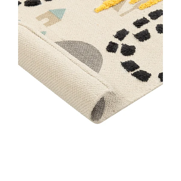 Tapis enfant SAZAK Multicolore 80 x 150 cm Coton