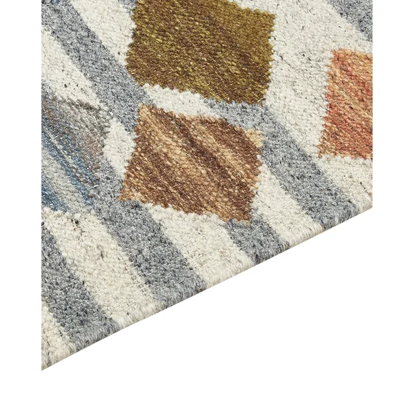 Tapis KASAKH Multicolore 200 x 300 cm Laine Kilim
