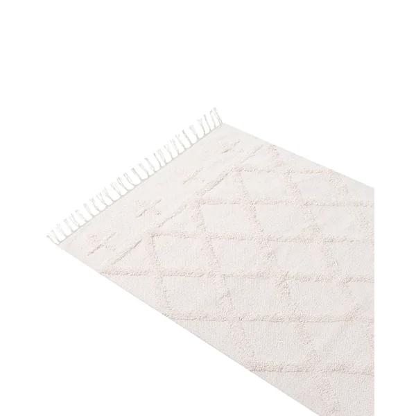 Tapis TOZLU Beige 80 x 230 cm Coton