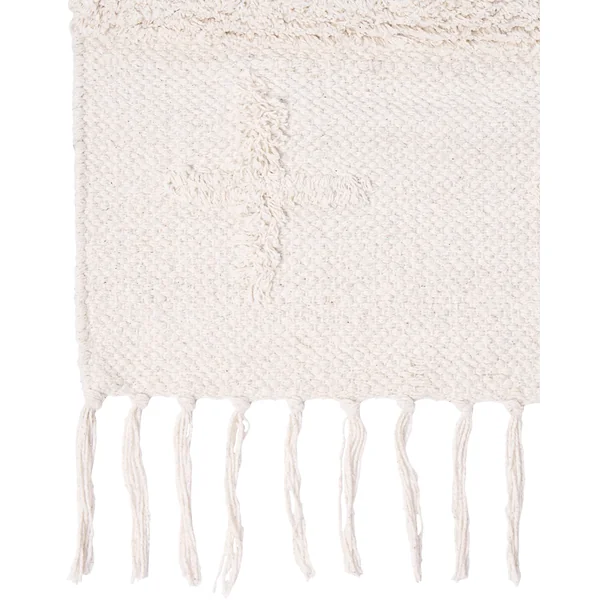 Tapis TOZLU Beige 80 x 230 cm Coton