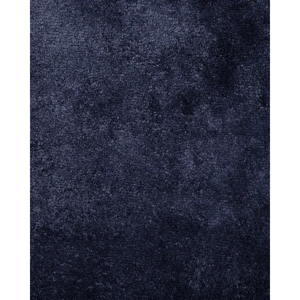 Tapis à poils longs EVREN Bleu foncé 160 x 230 cm