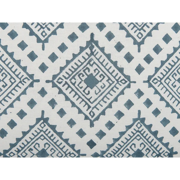 Throw Cushion CORDATA Cotton 45 x 45 cm Blue Oriental Pattern