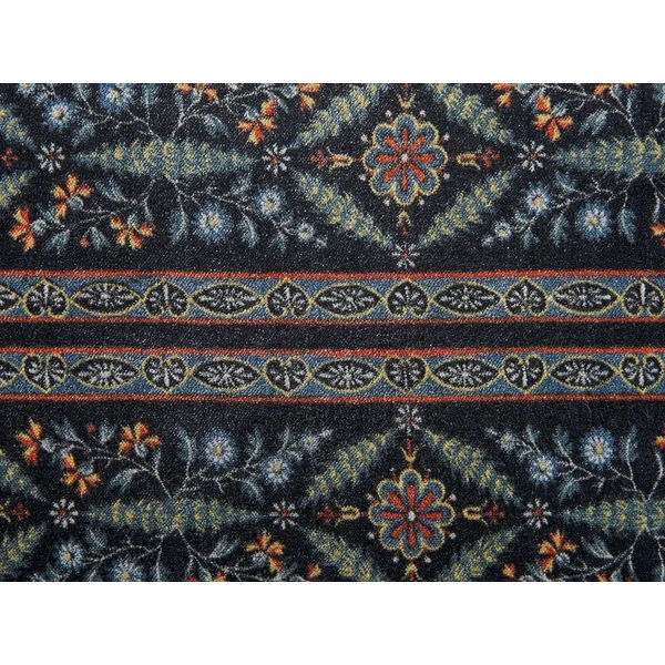 Throw Cushion RUTA Velvet 45 x 45 cm Multicolour Floral Pattern