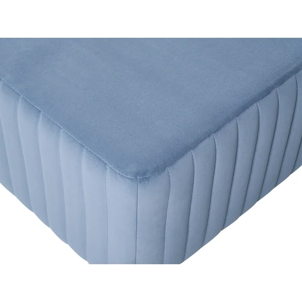 Upholstered Bench UTAH Velvet Blue