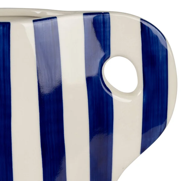 Vase pichet en grès indigo h24cm - Artist