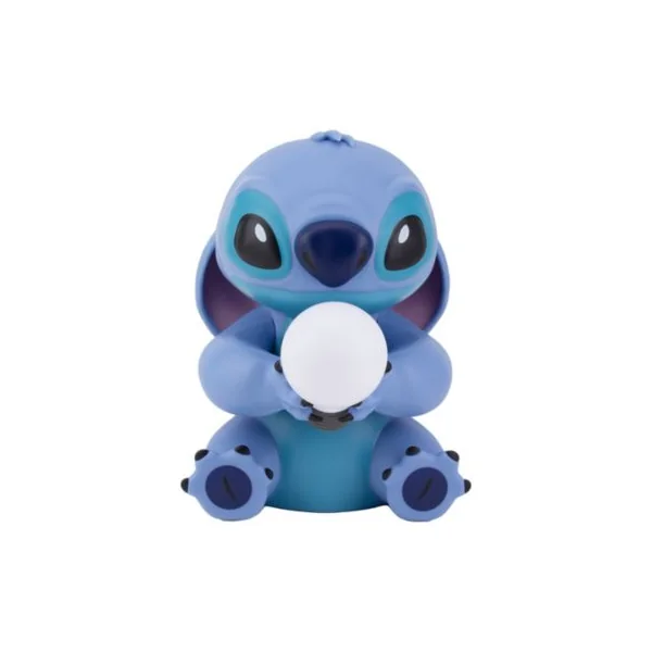 Veilleuse LED Disney Stitch sans fil 3D Light Paladone l.12 x H.15,9 x P.13,5 cm, Lilo et Stitch Disney