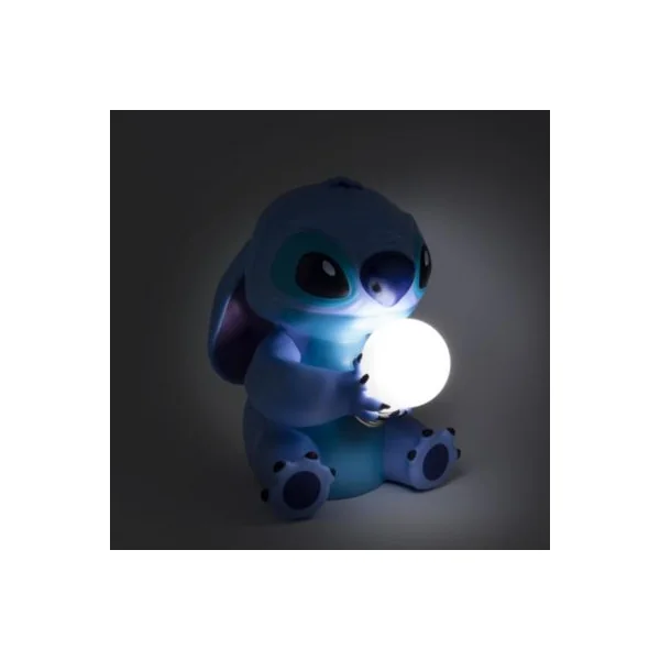 Veilleuse LED Disney Stitch sans fil 3D Light Paladone l.12 x H.15,9 x P.13,5 cm, Lilo et Stitch Disney