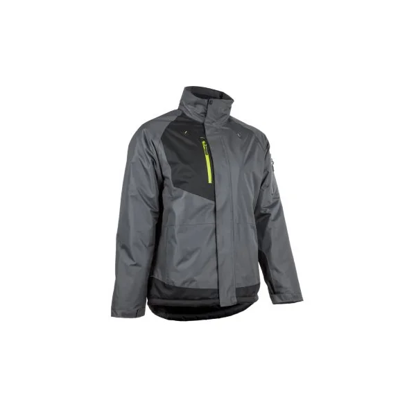 Veste de travail imperméable Coverguard Yuzu vert lime taille L