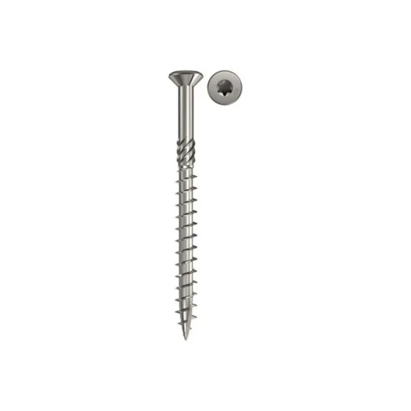 Vis terrasse inox A2 5 x 50 torx vendue par 500 pièces
