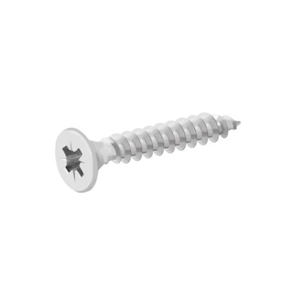 Vis à bois en acier inoxydable A2 pozidriv 3x20 mm - 200 pièces