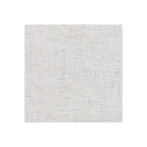 Vitrage tamisant uni poly-lin passe-tringle Gabin blanc H.190 x l.90cm Rocle