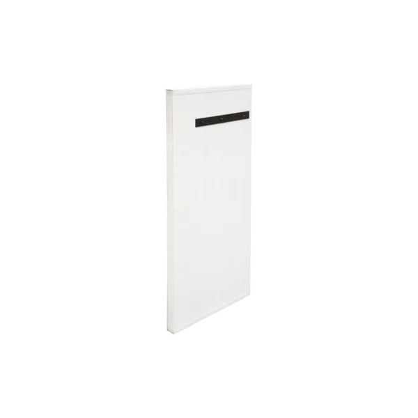 Volet battant aluminium blanc Fortia - l.100 x H.155 cm - 2 vantaux