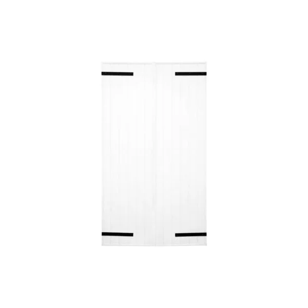 Volet battant uPVC blanc Fortia - l.100 x H.155 cm - 2 vantaux