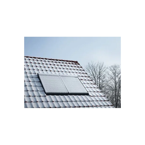 Volet roulant rigide pour fenêtre de toit, gris anthracite, à énergie solaire, l.78 x H.118 cm, Velux SSL MK06 0000S