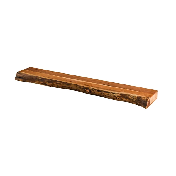 Étagère murale en bois d'acacia épais 150 cm MELBOURNE